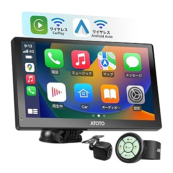 Amazon.co.jp: ATOTO P5 7インチ QLED ポータブルナビ・PND